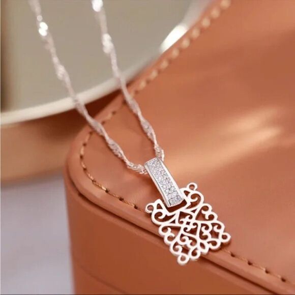 C#39- ⭐️ New Retro Style Layering Necklace - Picture 2 of 8